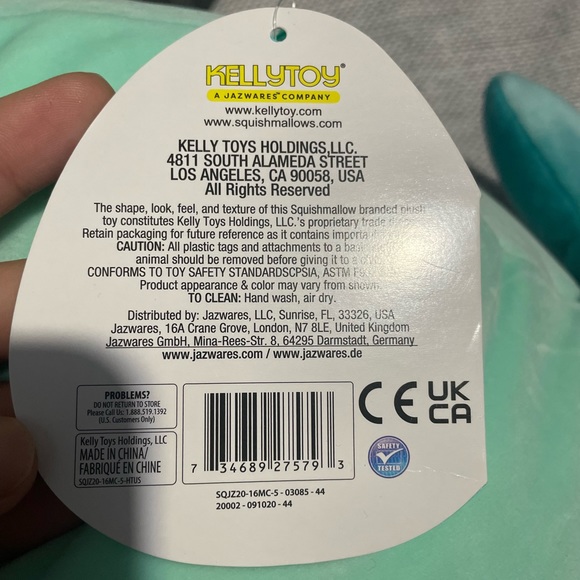 UK Alex the crab squishmallow - Picture 3 of 3